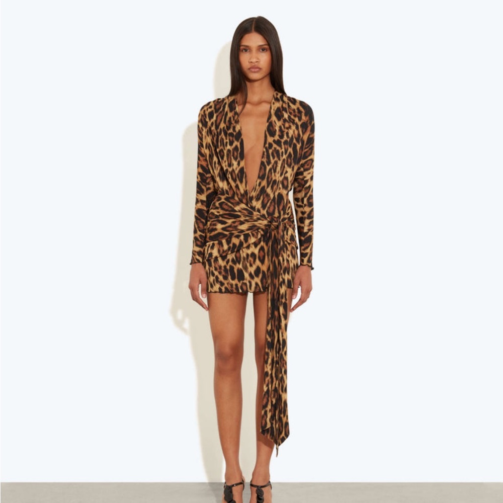 Rat and Boa Sozzai Animal Leopard Dress M